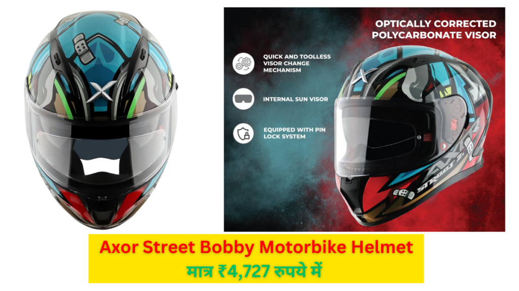 Axor Street Bobby Motorbike Helmet