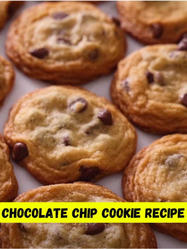 Soft & Chewy Chocolate Chip Cookies: A Classic Treat